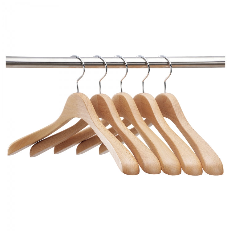 SET-03 / Women's Jacket Hangers (5 pieces) / Natural