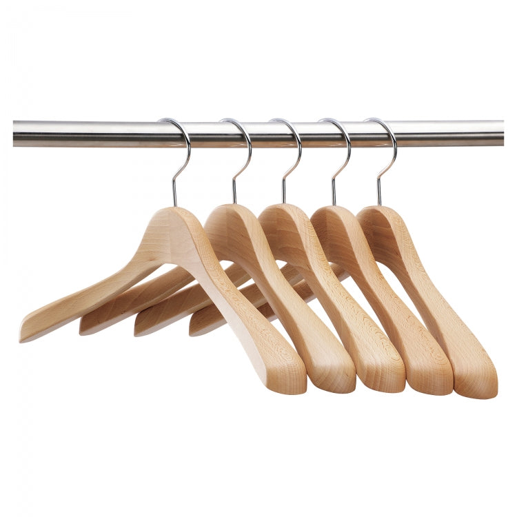 SET-03S / Women's Jacket Hangers (5 pieces) / Natural