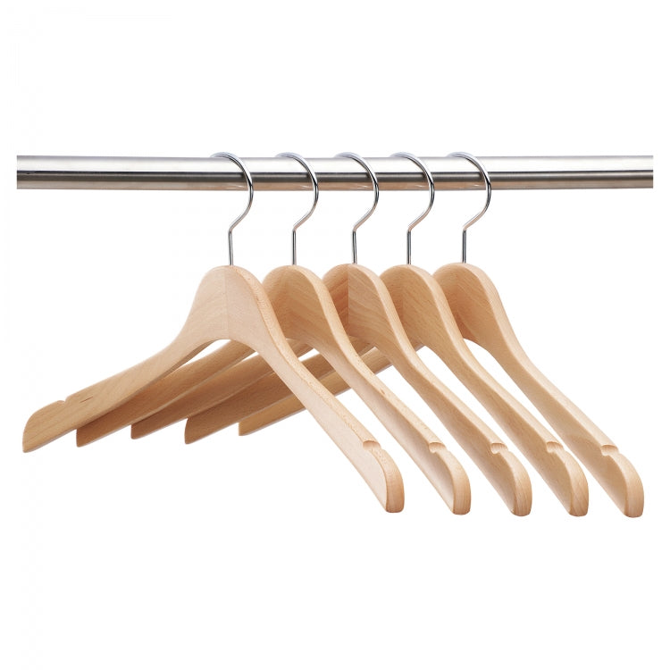 SET-04 / Women's Shirt Hangers (5 pieces) / Natural