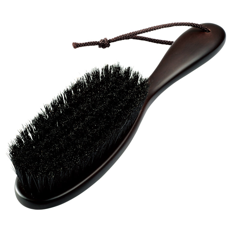 Clothes Brush / Hog Bristle / Brown